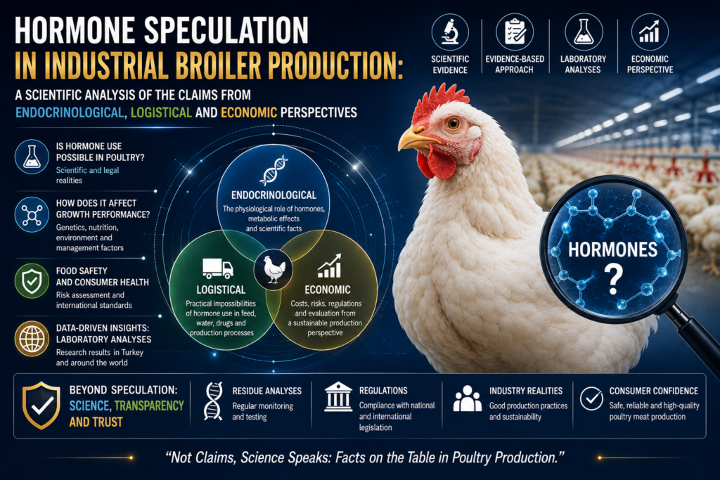 The Myth of Hormones in Industrial Broiler Production: A Scientific Analysis of Endocrine, Logistical, and Economic Realities