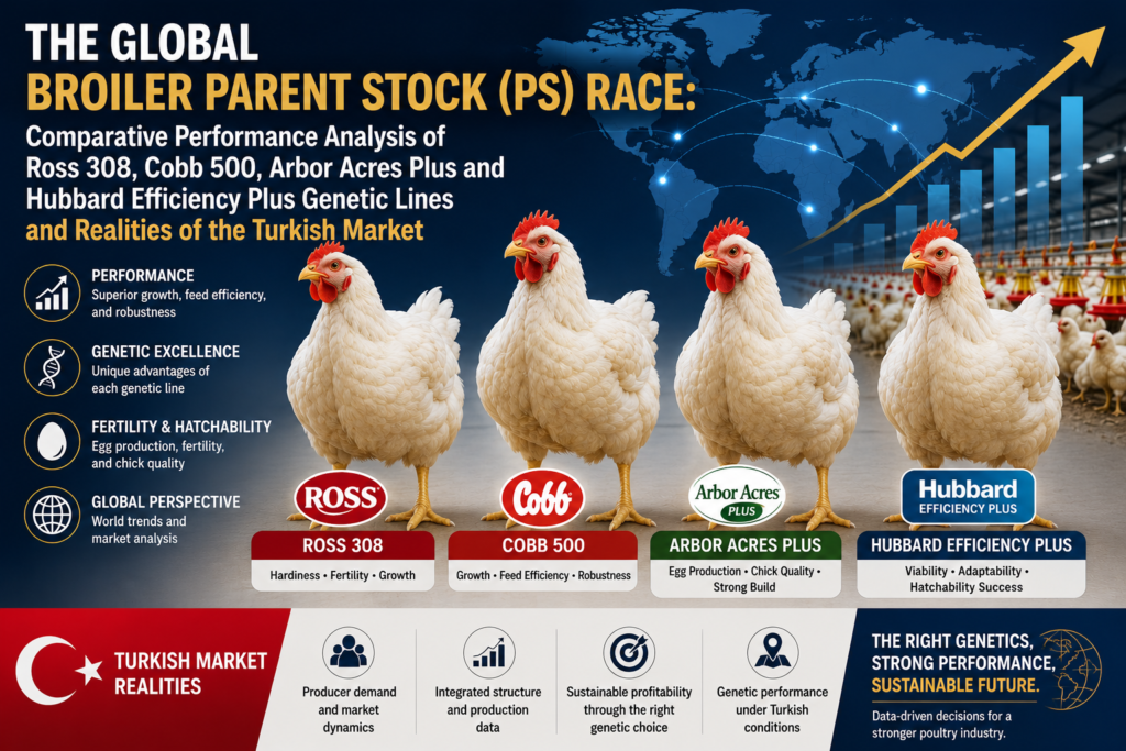 A Comparative Performance Analysis of Ross 308, Cobb 500, Arbor Acres Plus, and Hubbard Efficiency Plus